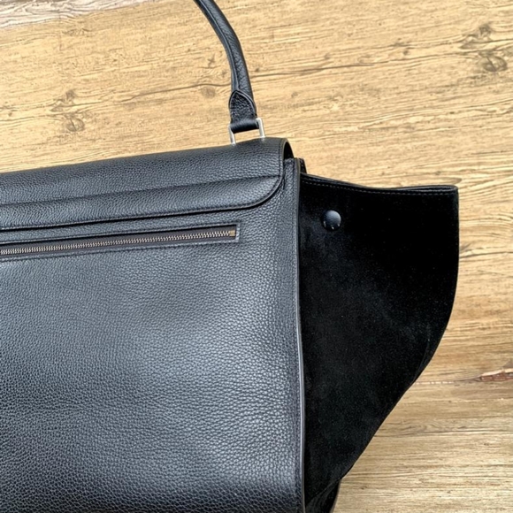 Certified Authentic Celine Trapeze leather handbag - Picture 5 of 10